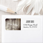 Gone Fishin' Wooden Plank  Etiket (Insitu)