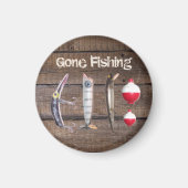 Gone Fishing Bord, Vislokmiddelen, Drijvers Magneet (Voorkant)