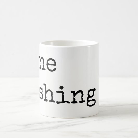 Gone Fishing Coffee Mugs  Koffiemok (Center)