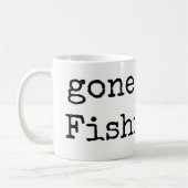 Gone Fishing Coffee Mugs Koffiemok (Links)