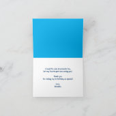 Gone Fishing o-fish-ally verjaard Kaart (Binnen)