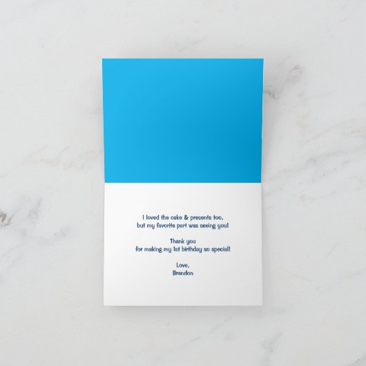 Gone Fishing o-fish-ally verjaard Kaart (Binnen)