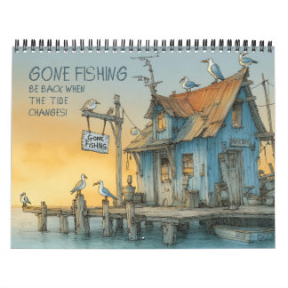 Gone Fishing - Pret Visvangst Kalender