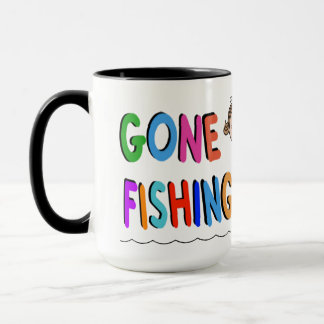 Gone Fishing Saucy Mermaid Mug Mok