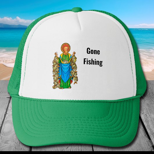Gone Fishing (St. Andreas) Trucker Pet