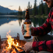 Gone Fishing Stout Bierlabel Bier Etiket