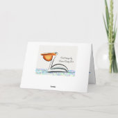 Gone Fishing - Succes bij je pensionering Kaart (Achterkant)