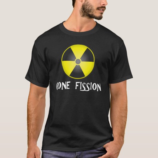 Gone Fission Stralingssymbool T-shirt (Voorkant)