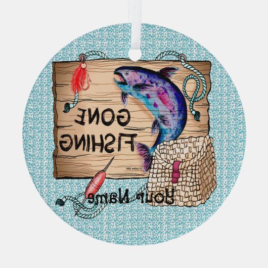 Gone Gevist aangepast ornament (Achterkant)