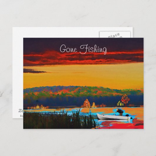 Gone Gevist Briefkaart (Voorkant / Achterkant)