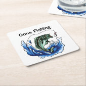 Gone Gevist Kartonnen Onderzetters (Schuin)