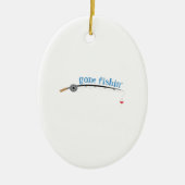 Gone Gevist Keramisch Ornament (Voorkant)