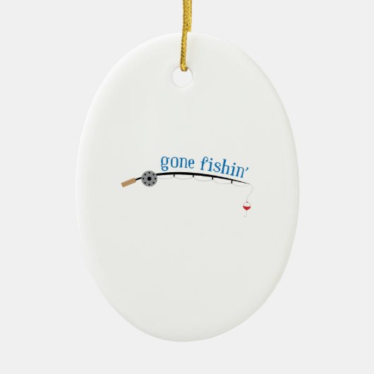 Gone Gevist Keramisch Ornament (Voorkant)