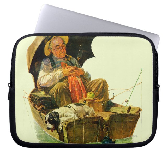 Gone Gevist Laptop Sleeve (Voorkant)