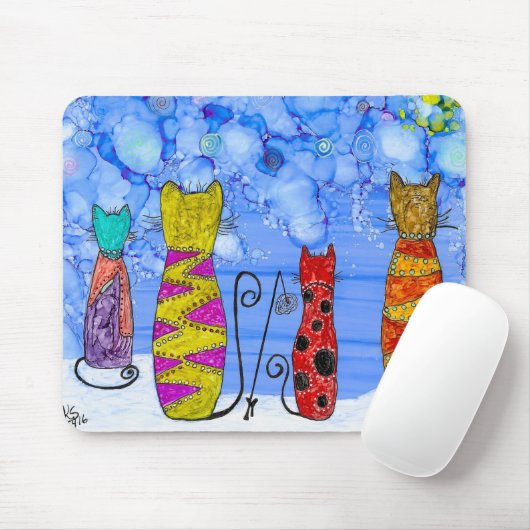 Gone Gevist Mousepad Muismat (Met muis)
