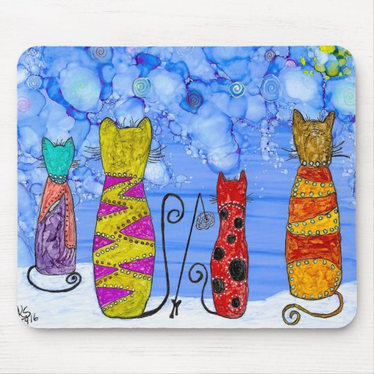 Gone Gevist Mousepad Muismat (Voorkant)