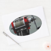 Gone Gevist Ovale Sticker (Envelop)