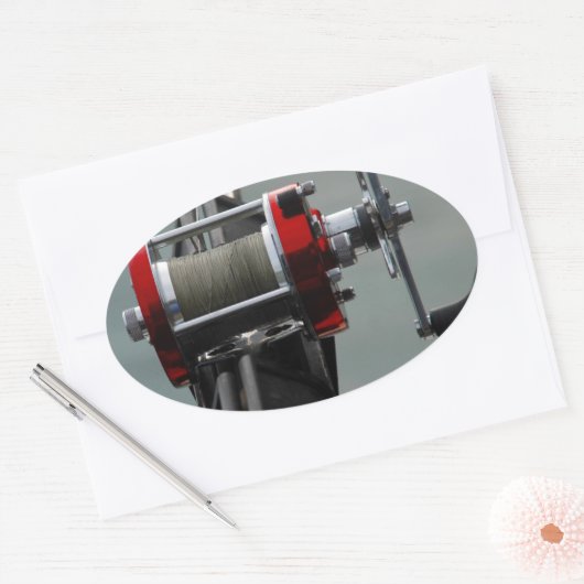 Gone Gevist Ovale Sticker (Envelop)