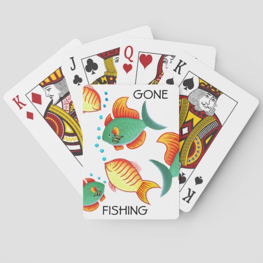 Gone Gevist Pokerkaarten (Achterkant)