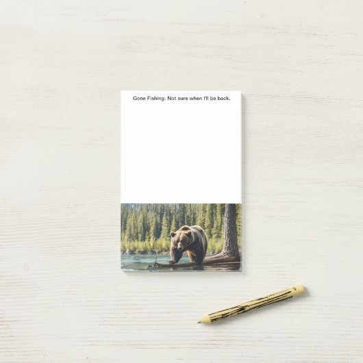 Gone Gevist Post-it® Notes (Op bureau)