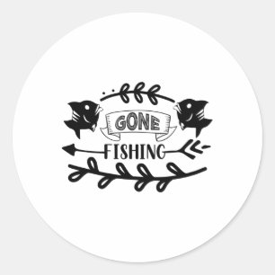 Gone Gevist Ronde Sticker