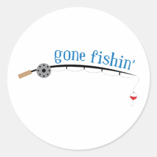 Gone Gevist Ronde Sticker