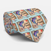 Gone Gevist Stropdas (Opgerold)