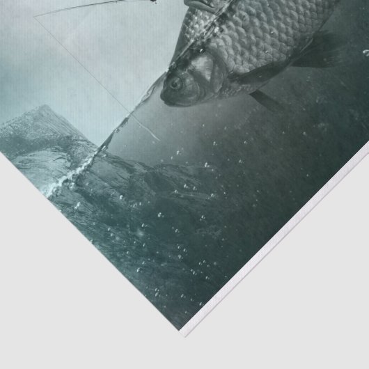 Gone Gevist Tissuepapier (Detail)