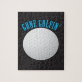 Gone Golfen ⛳🎁 Golfbal Golfer Legpuzzel (Verticaal)