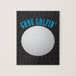 Gone Golfen ⛳🎁 Golfbal Golfer Legpuzzel