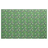 Gone Golfen op Grass Green Stof (Fat Quarter)