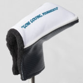 Gone Golfing Golfheadcover (3/4 voorkant)