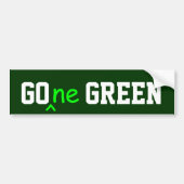GOne GREEN-bumpersticker Bumpersticker (Voorkant)
