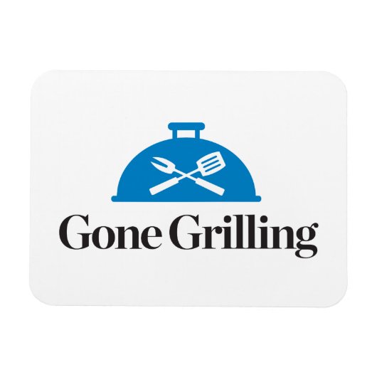 Gone Grilling Magneet (Horizontaal)