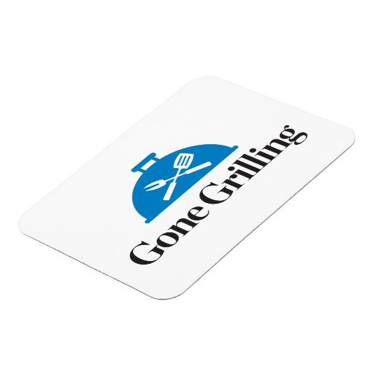 Gone Grilling Magneet (Linkerzijde)