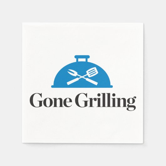 Gone Grilling Servetten (Voorkant)