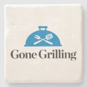 Gone Grilling Stenen Onderzetter (Voorkant)