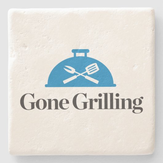 Gone Grilling Stenen Onderzetter (Voorkant)