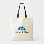 Gone Grilling Tote Bag (Voorkant)