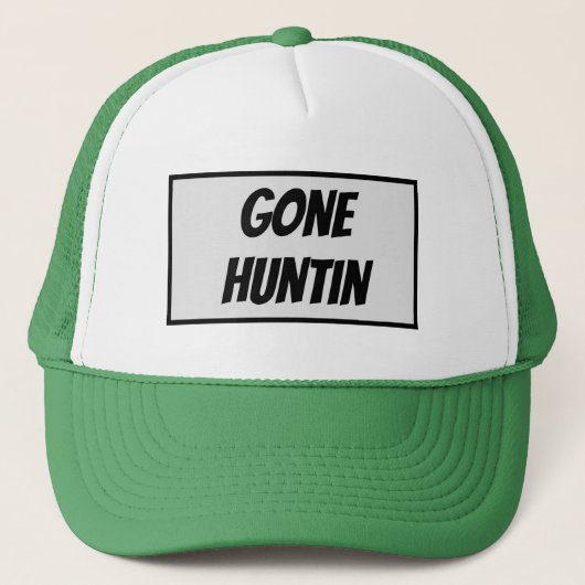 Gone Huntin Trucker Pet (Voorkant)