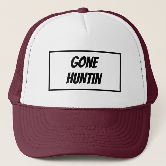 Gone Huntin Trucker Pet (Voorkant)