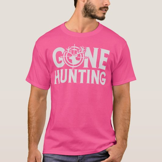 Gone Hunting T-shirt (Voorkant)