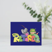 Gone in ruste Gevist Briefkaart (Staand voorkant)