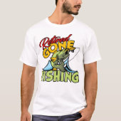 Gone in ruste Gevist T-shirt (Voorkant)