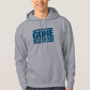 GONE KITESURFING - Skill Passionate Kite Surfer Hoodie