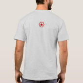 GONE LEG KICKING - Kickboxtraining & Sparring T-shirt (Achterkant)