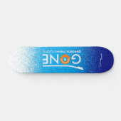 GONE logo cruiser Skateboard (Horizontaal)