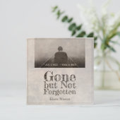 Gone, maar niet vergeten -  (Staand voorkant)