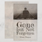 Gone, maar niet vergeten -  (Voorkant / Achterkant)