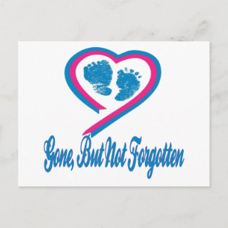 Gone, maar niet vergeten briefkaart